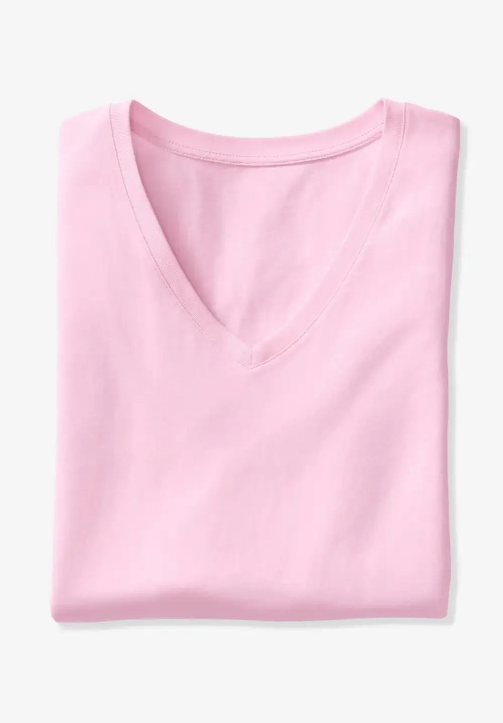Perfect Short-Sleeve V-Neck Tee