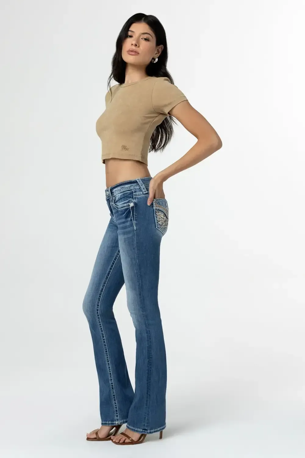Warm Wings Bootcut Jeans