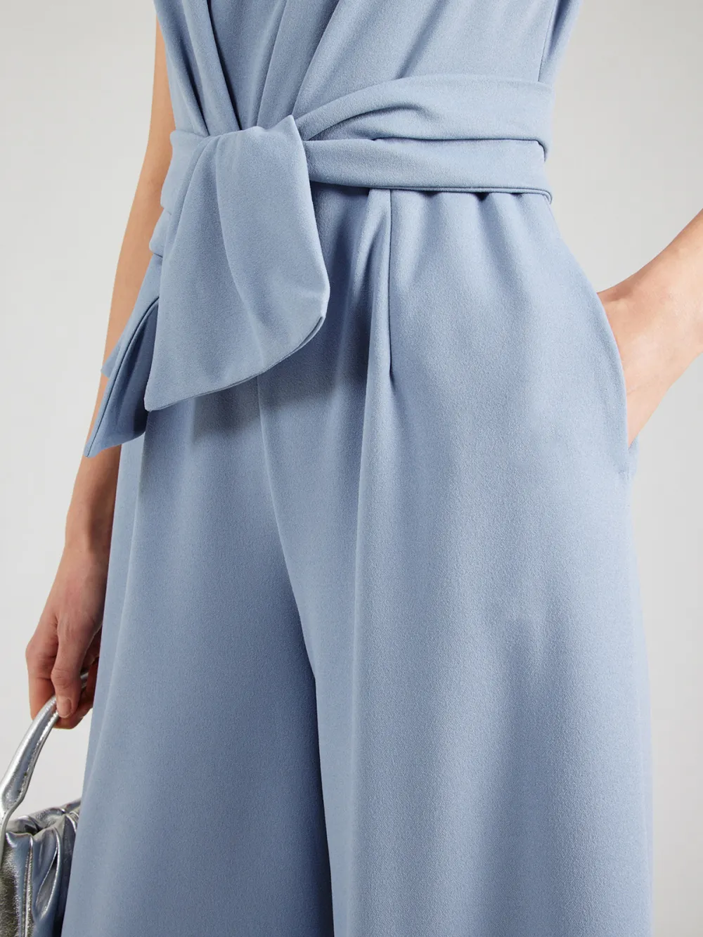 Crew Neck Casual Style Jumpsuit