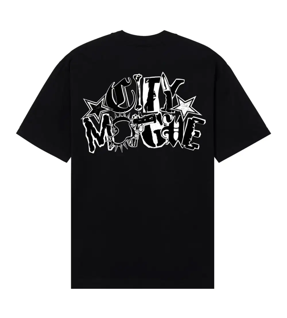Revenge Arch Logo Claw Tee Black/White