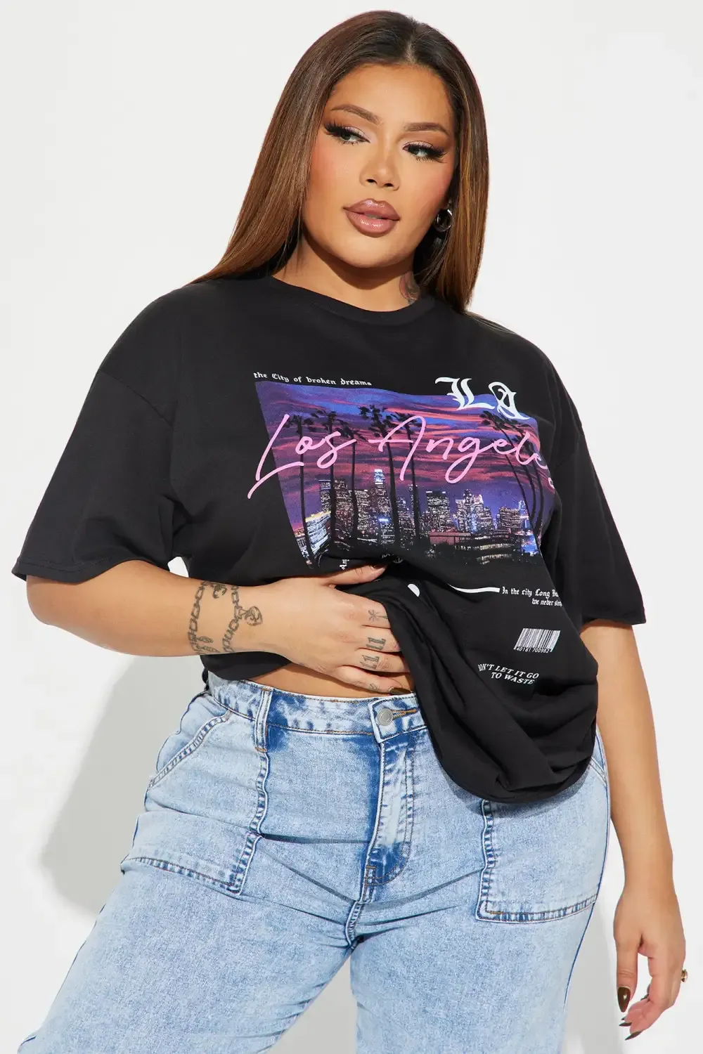 West Side Views Short Sleeve Tee - Black