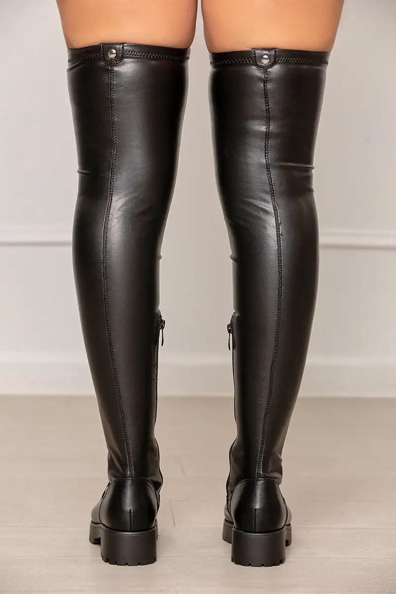 eureva proceed over the knee stretch riding boots- FINAL SALE