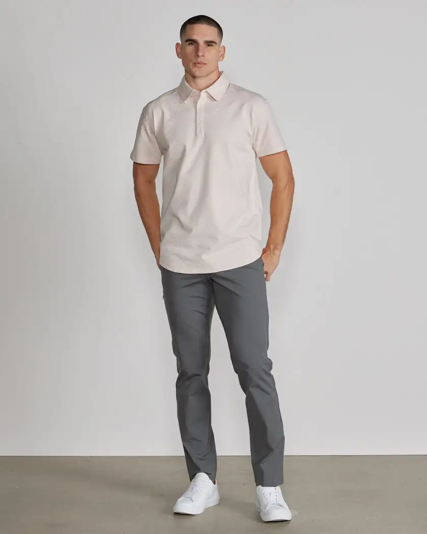 Drop-Cut: Lux Dotted Polo