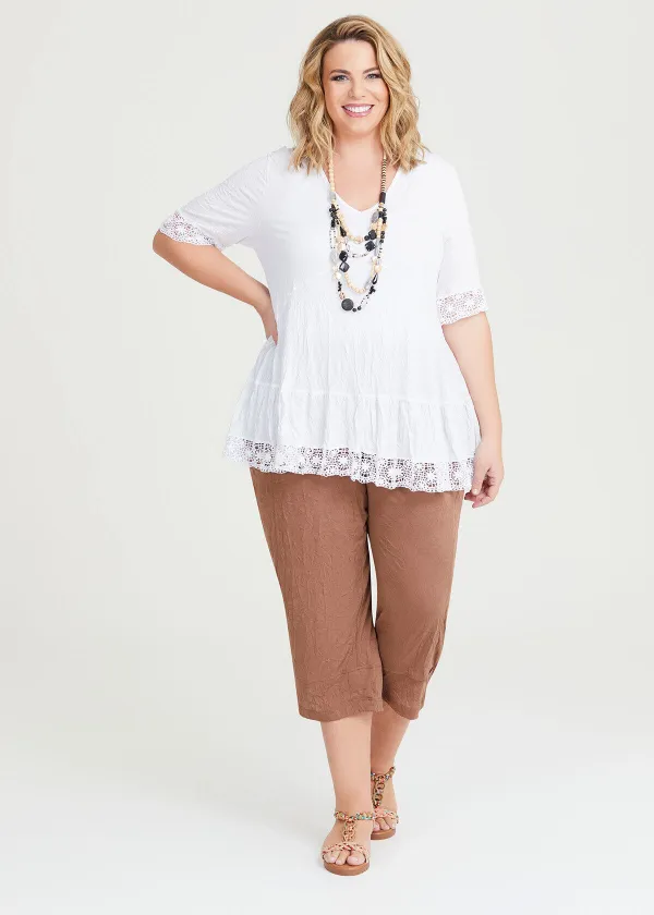 Everyday Crushed Crop Pant