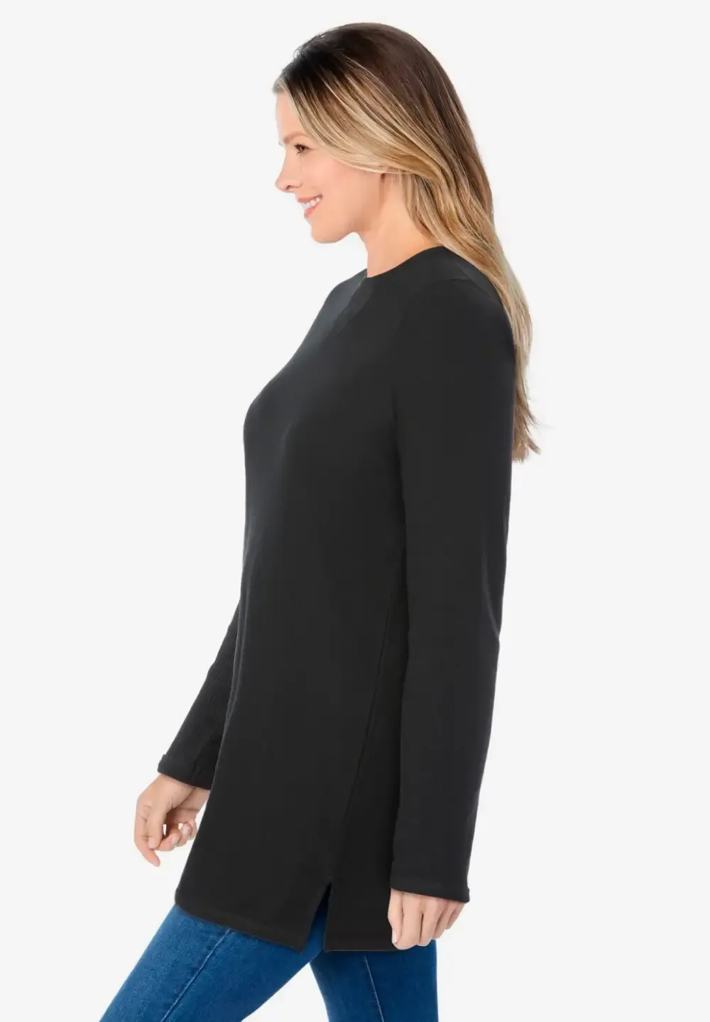 Waffle Thermal Sweatshirt