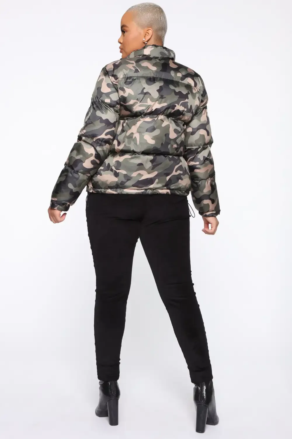 Surviving The Cold Puffer Jacket - Camouflage