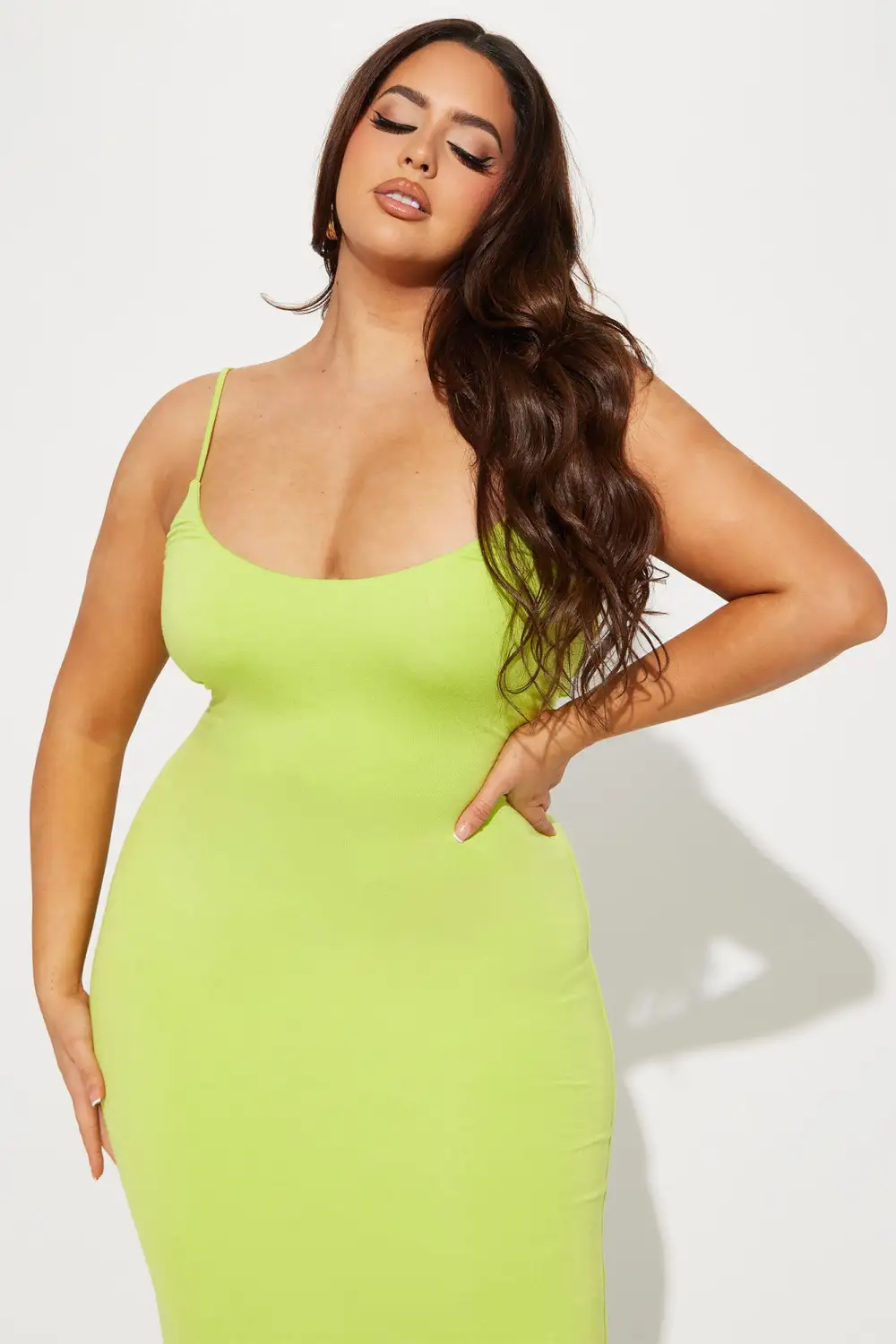 Ajay Maxi Dress - Lime