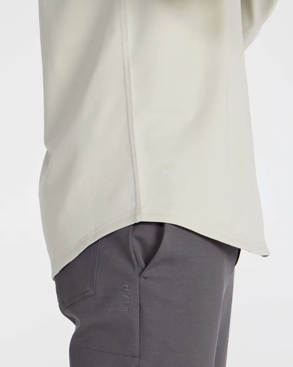Drop-Cut Long Sleeve: Lux Polo