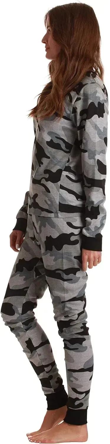 Women's Thermal Underwear Pajamas Set