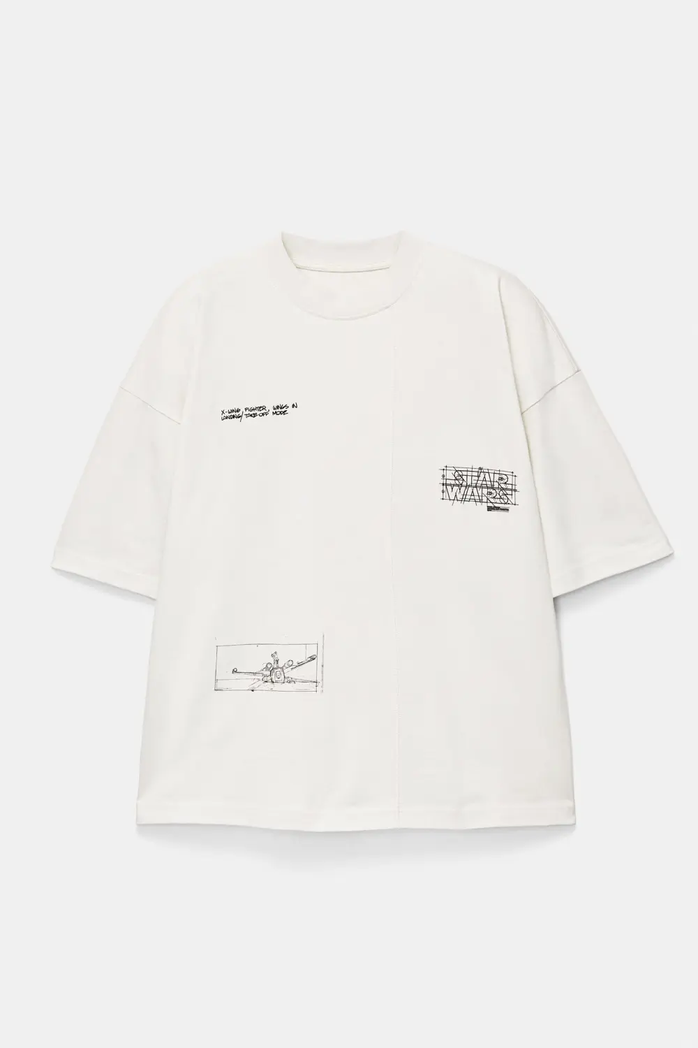 Star Wars white T-shirt