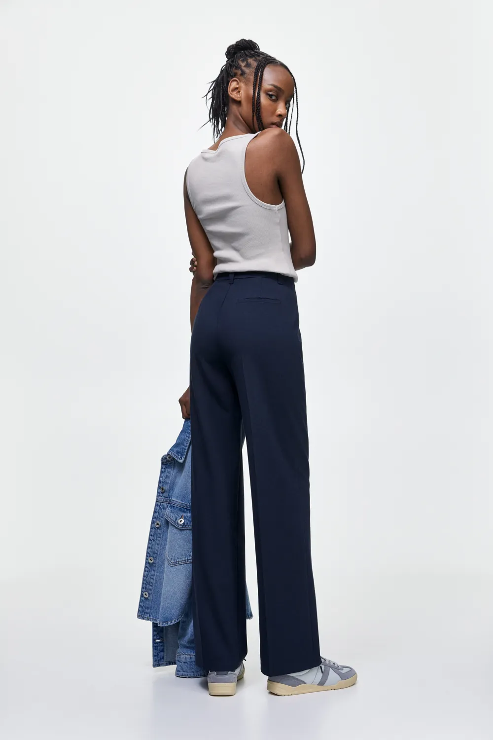 Pantalón de vestir recto