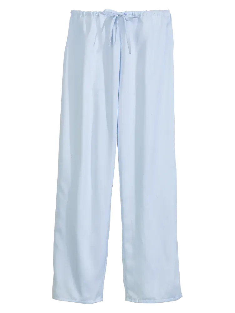 Women's Brushed-Back-Satin Embroidered Pajama Set