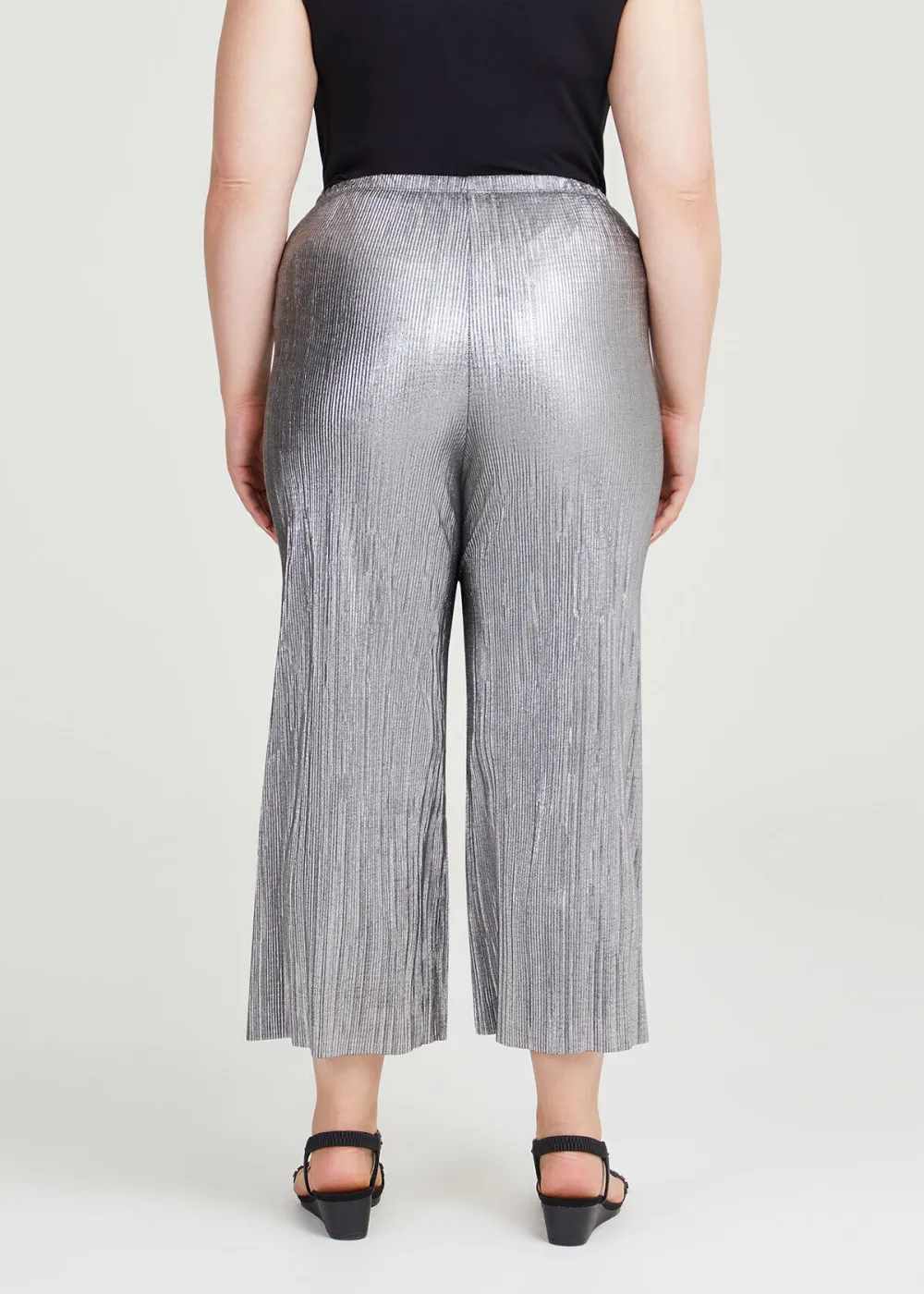 Daisy Pleat Culotte Pant