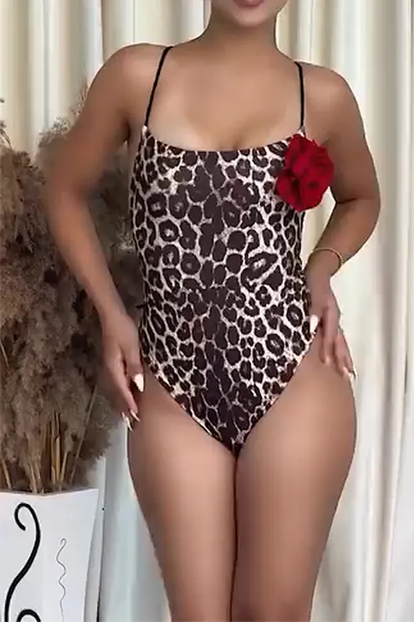 Women'S Fashion Leopard Print Bikini