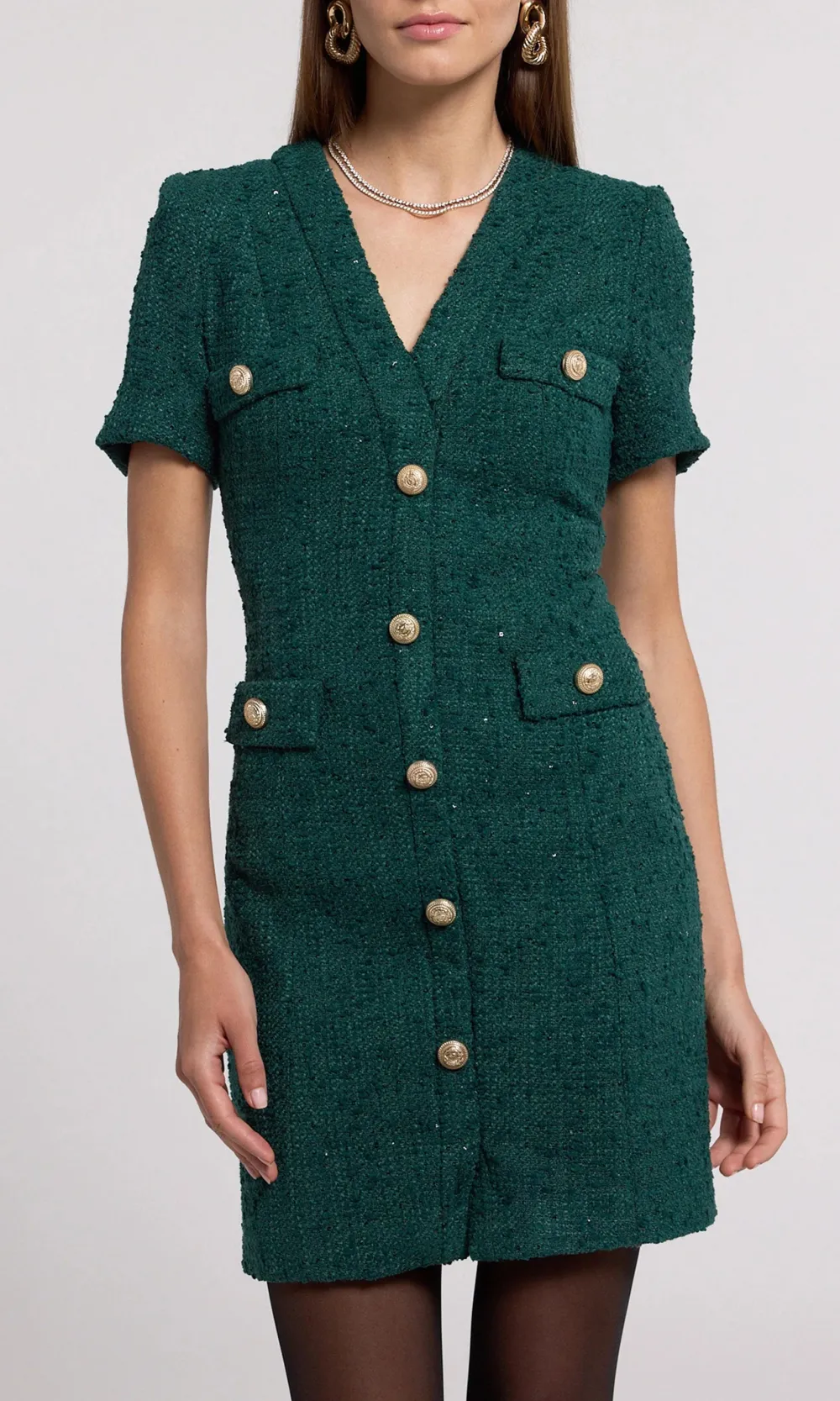 Anne Tweed Dress