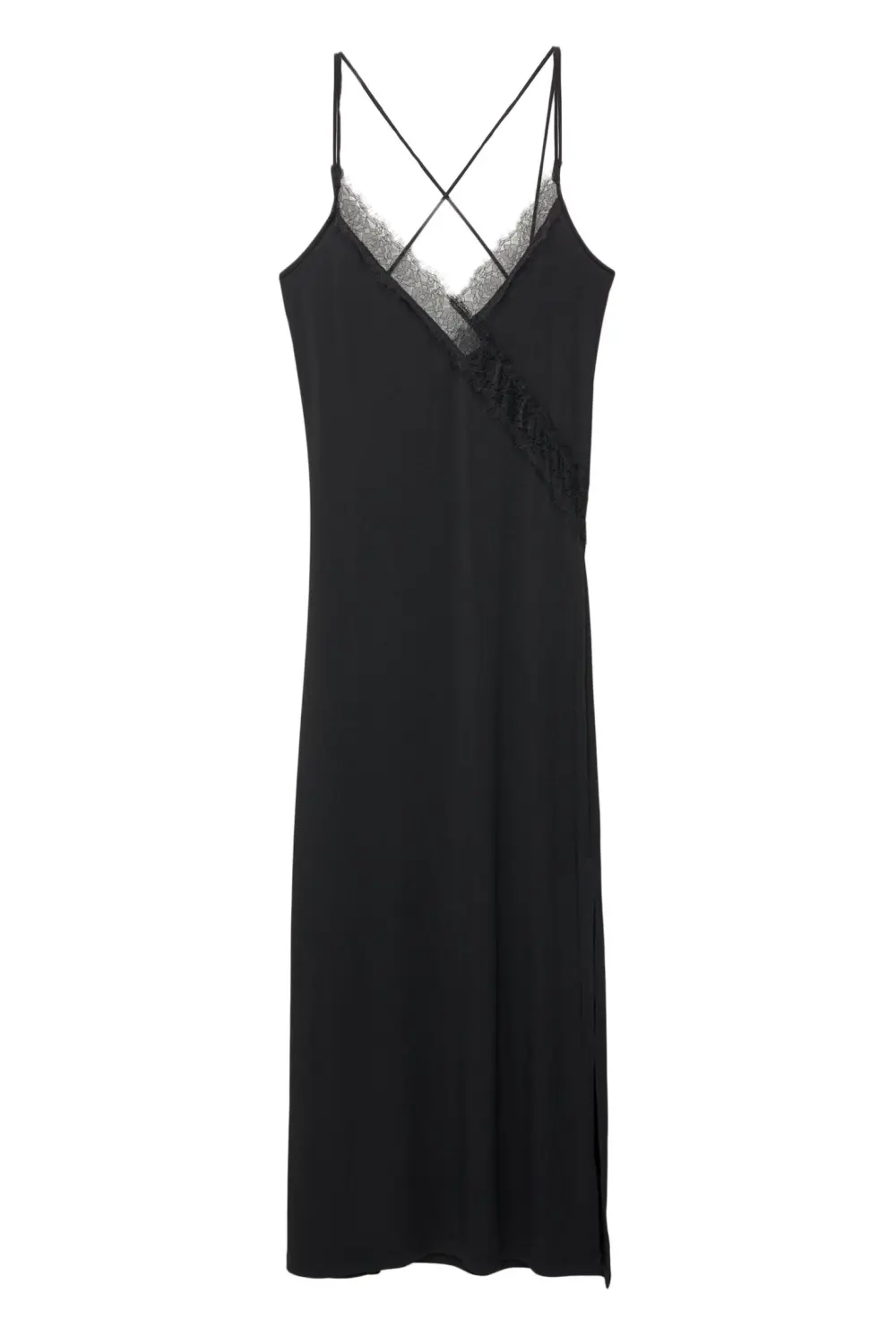 Vestido lencero tirantes