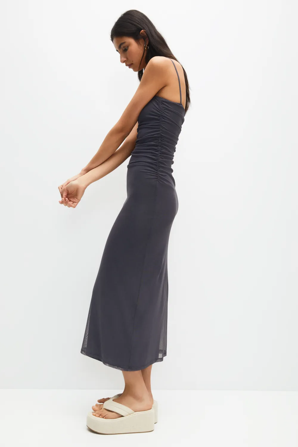 Vestido largo tul