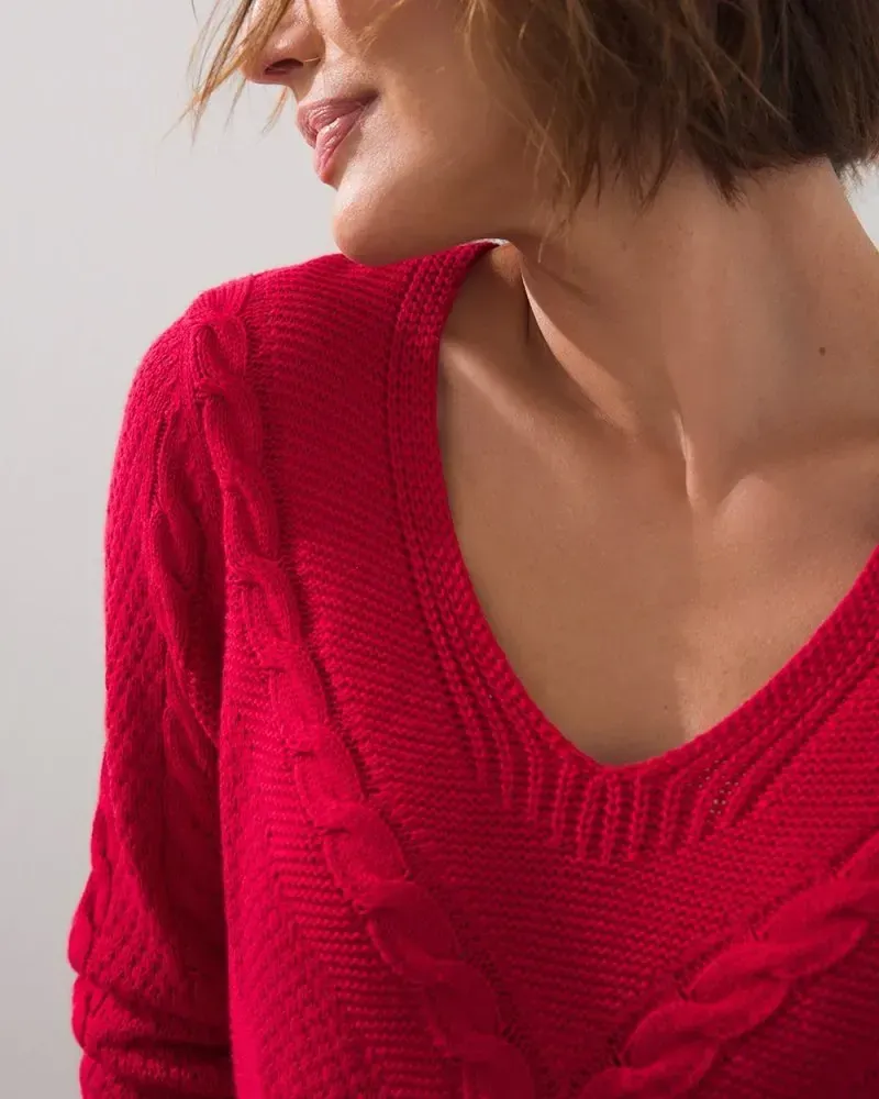 Zenergy Cotton-Cashmere Blend Tunic Ecru
