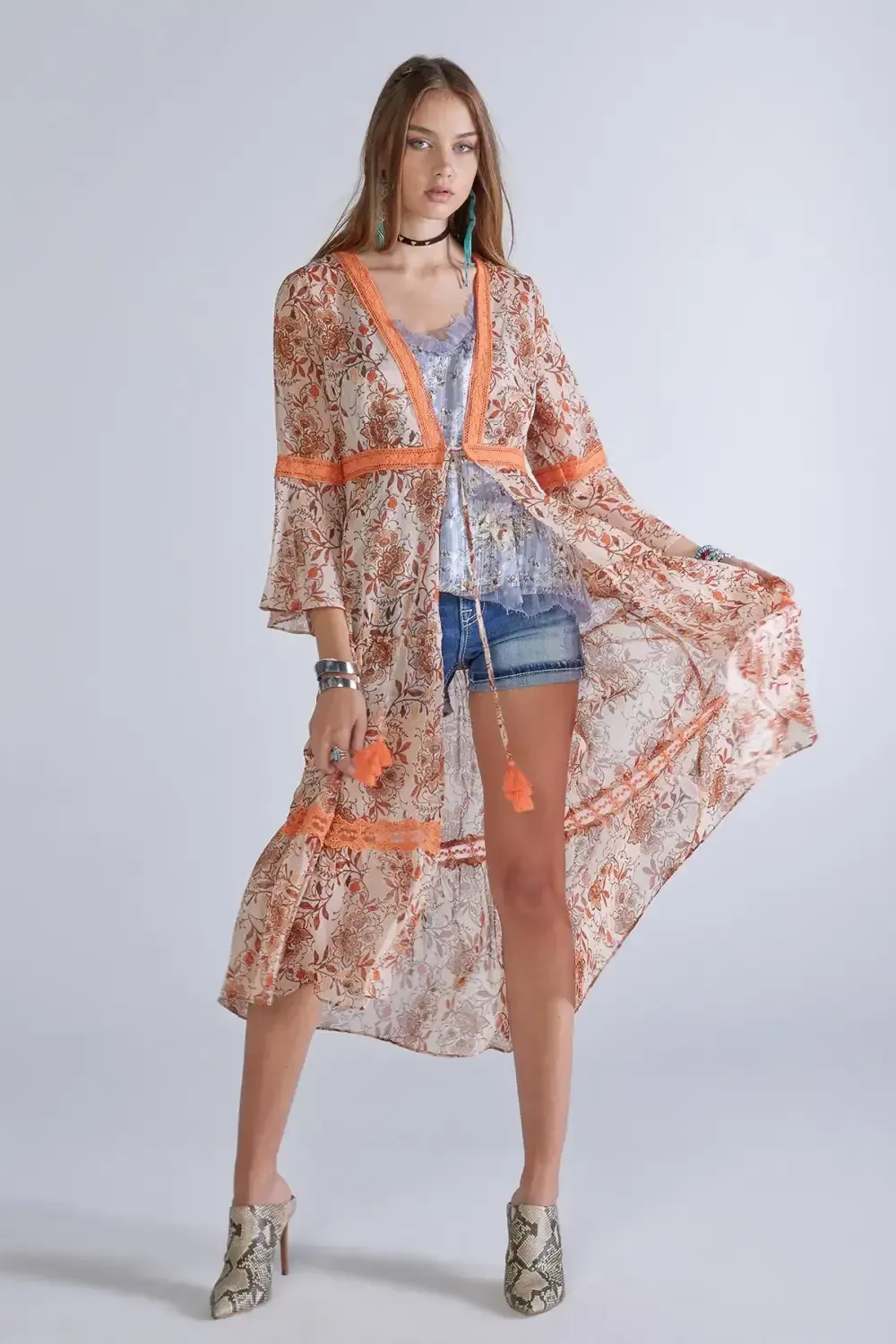 Floral Kimono
