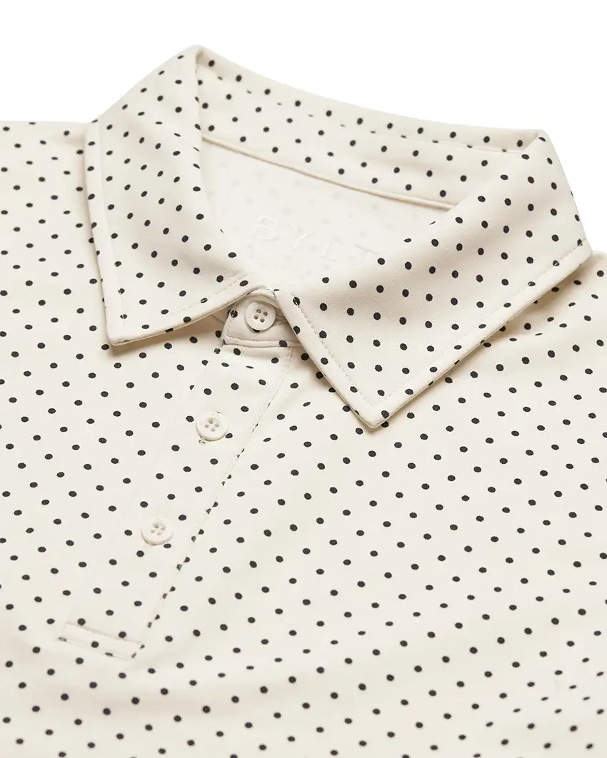 Drop-Cut: Lux Dotted Polo