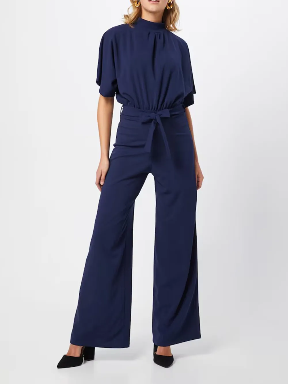 Keyhole Back Casual Style Jumpsuit