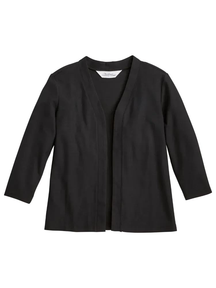 Women's Silky Knit Topper Cardigan