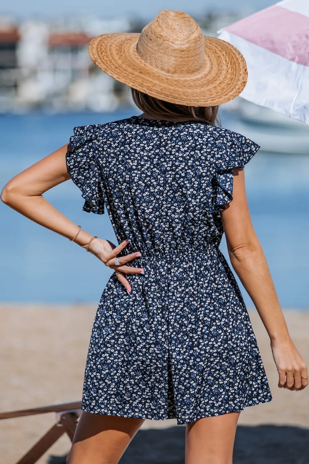 Tiny Blooms Floral Romper