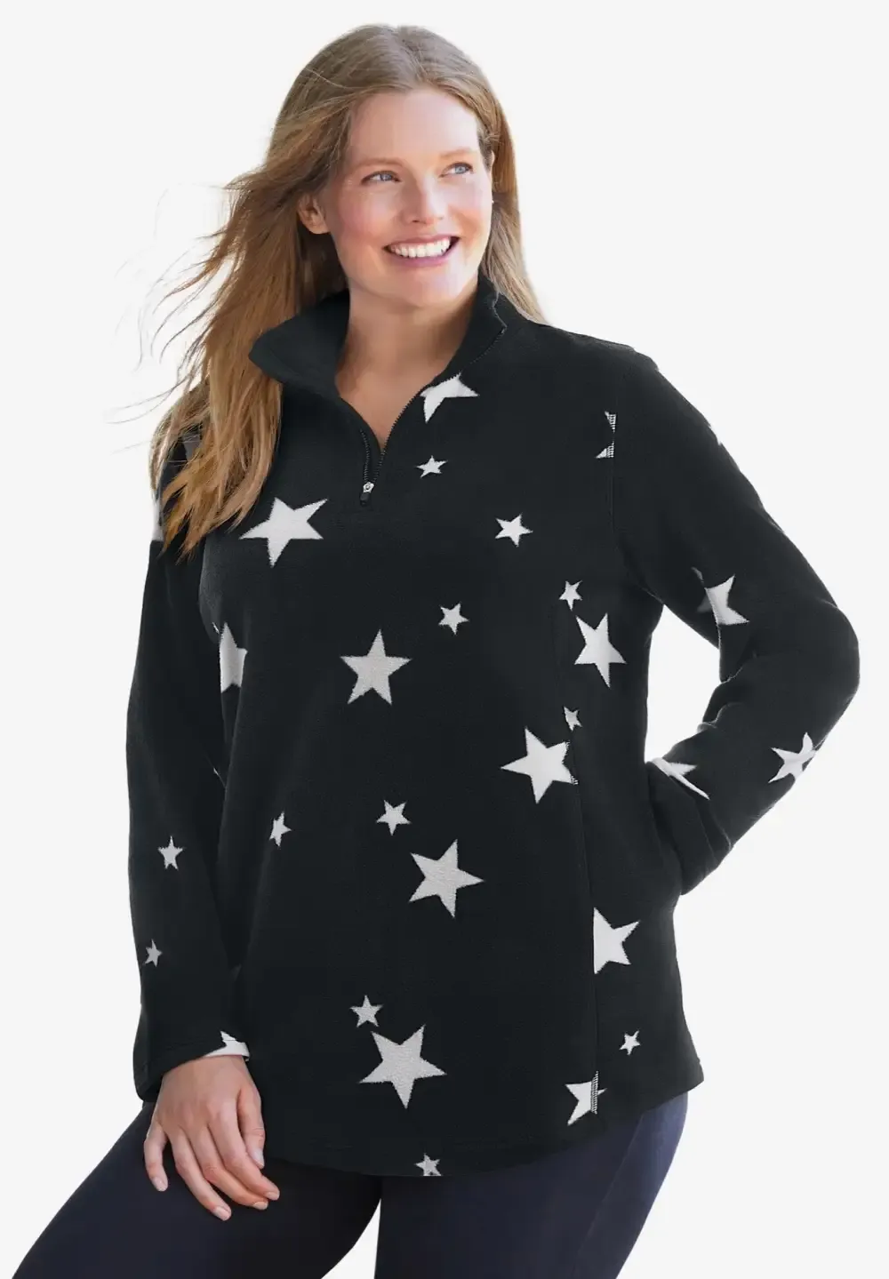 Microfleece Quarter-Zip Pullover