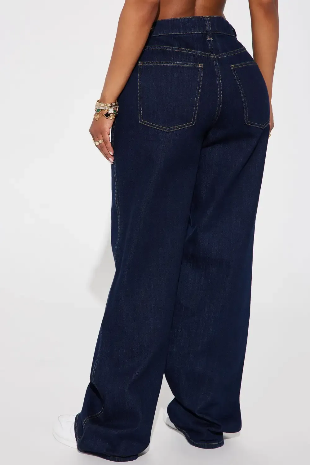 This Just In Loose Straight Leg Jeans - Dark Wash