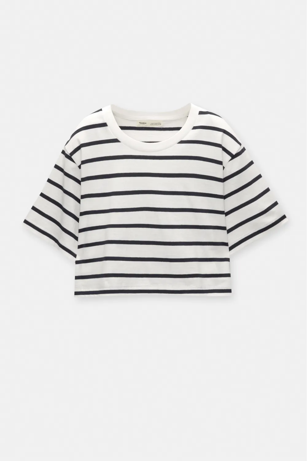 Camiseta cropped básica
