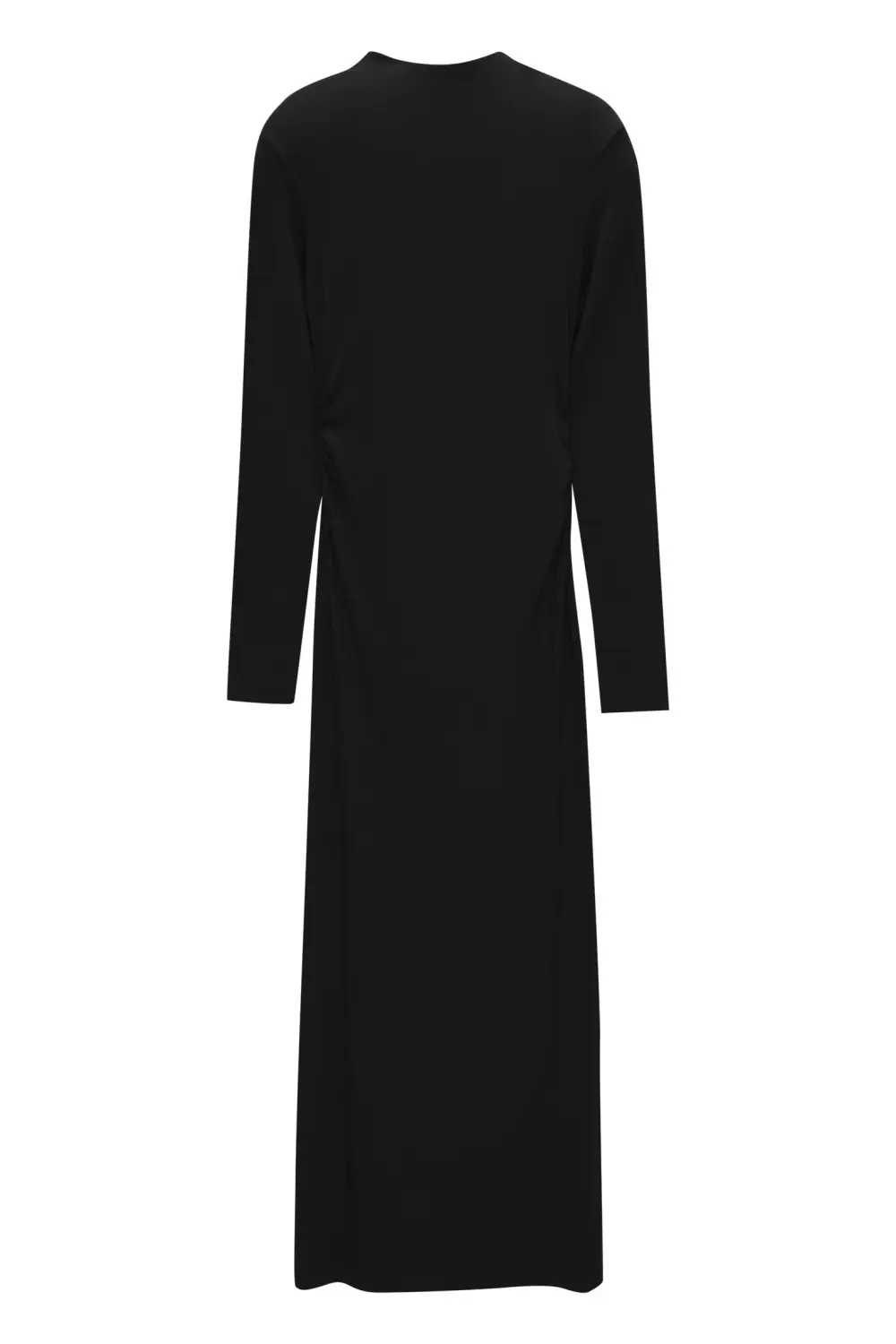 Vestido midi manga larga