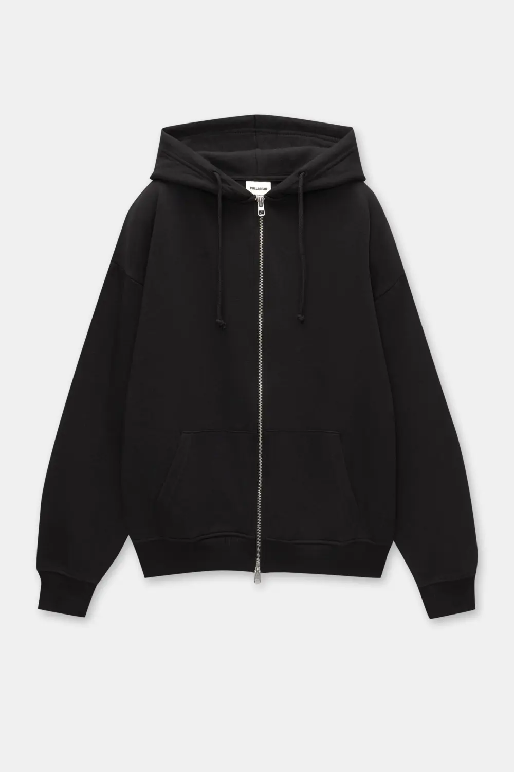 Sudadera oversize capucha cremallera