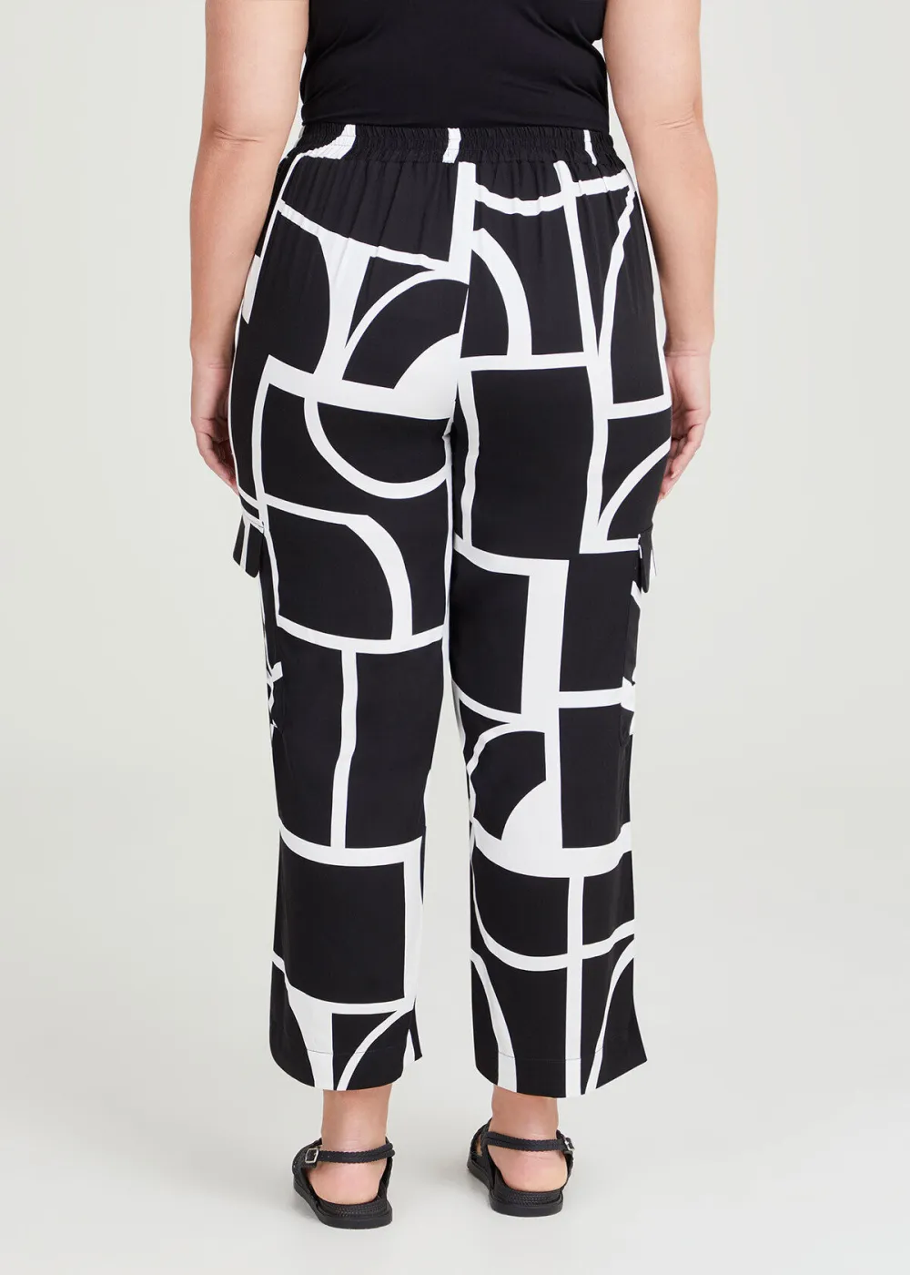 Natural Geo Print Pant