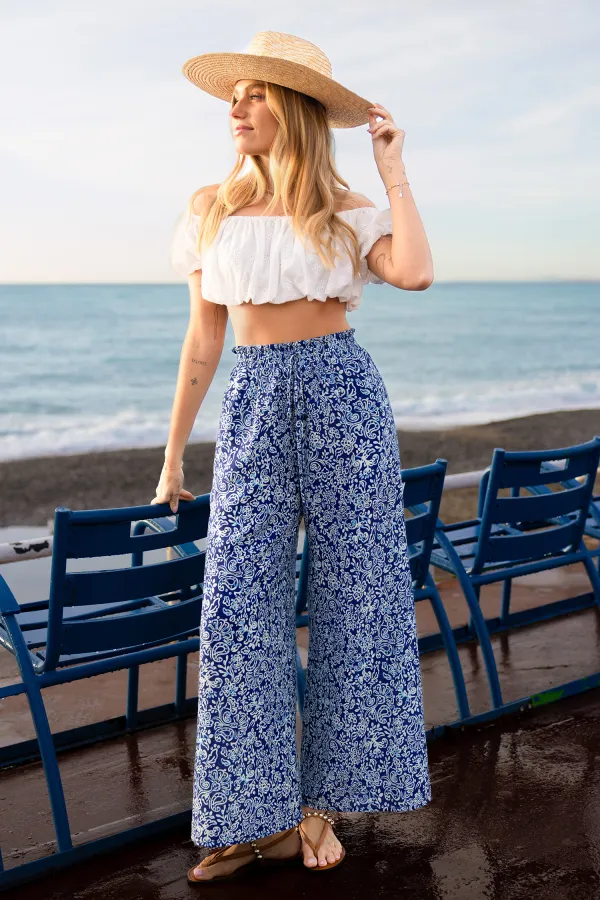 Desert Winds Paisley Cover-Up Pants