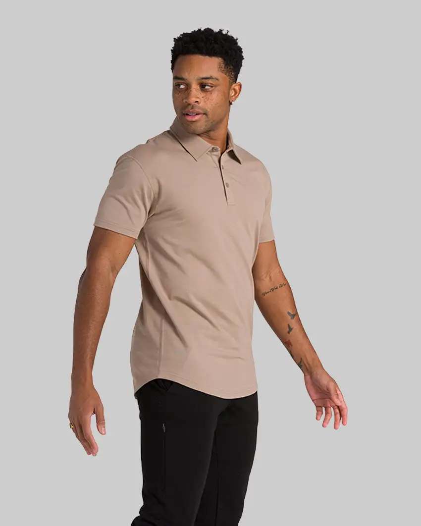 Drop-Cut Polo: Bylt Signature