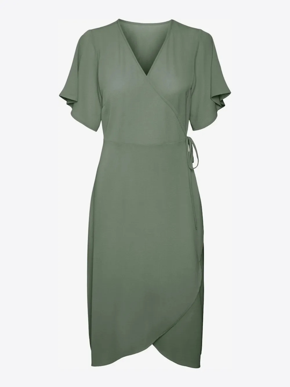 V-neck Casual Style Dress