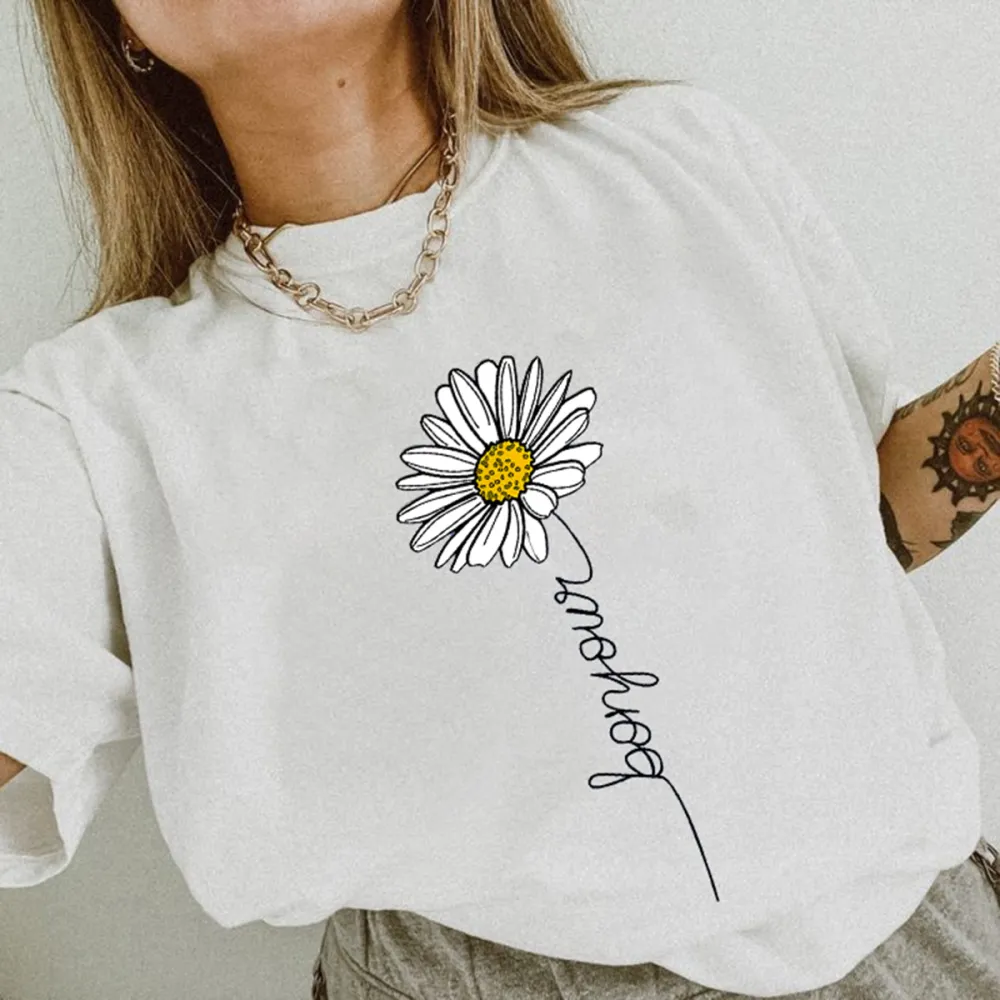 Let It Be Daisy Teacher T-Shirt
