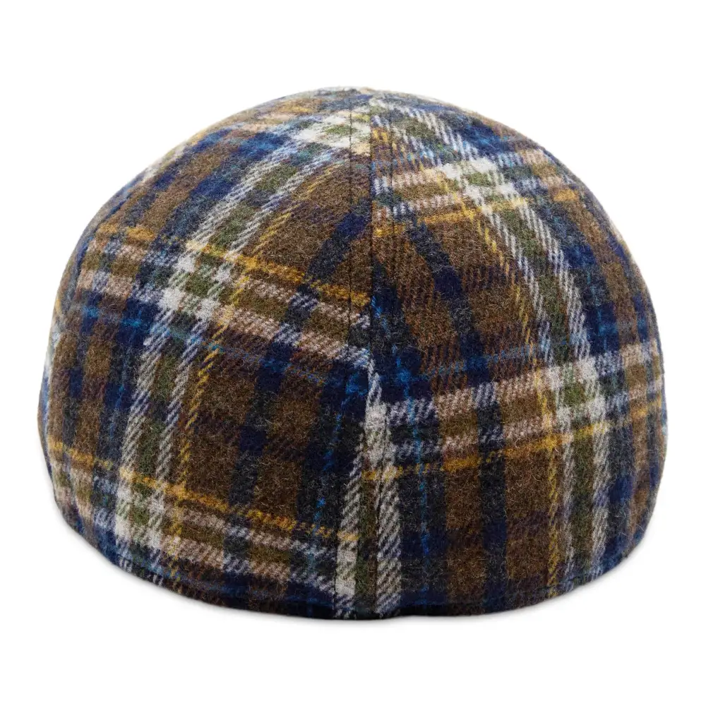 The Underdog Boston Scally Cap - Unwavering Blue Plaid