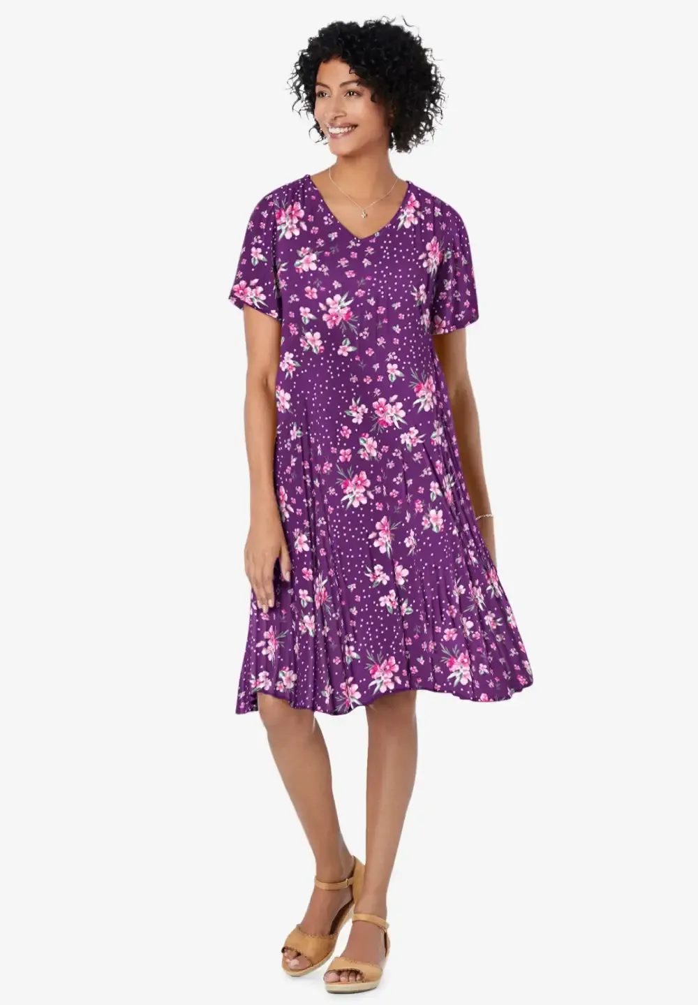 Short Crinkle Dress