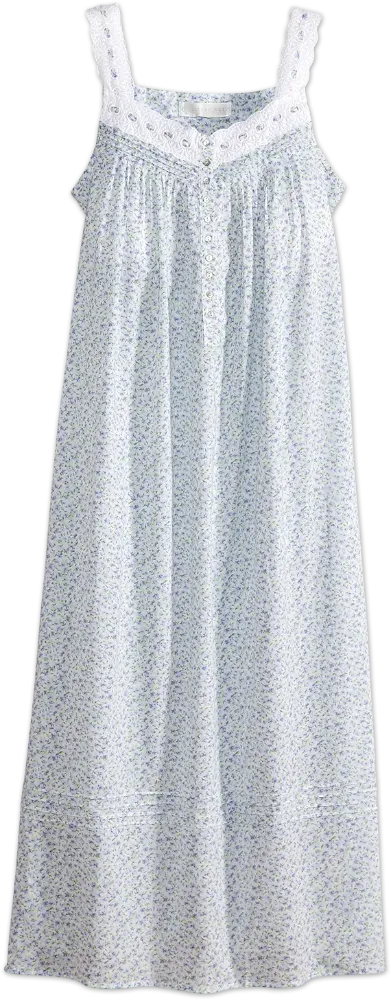 Eileen West Lavender Fields Cotton Nightgown