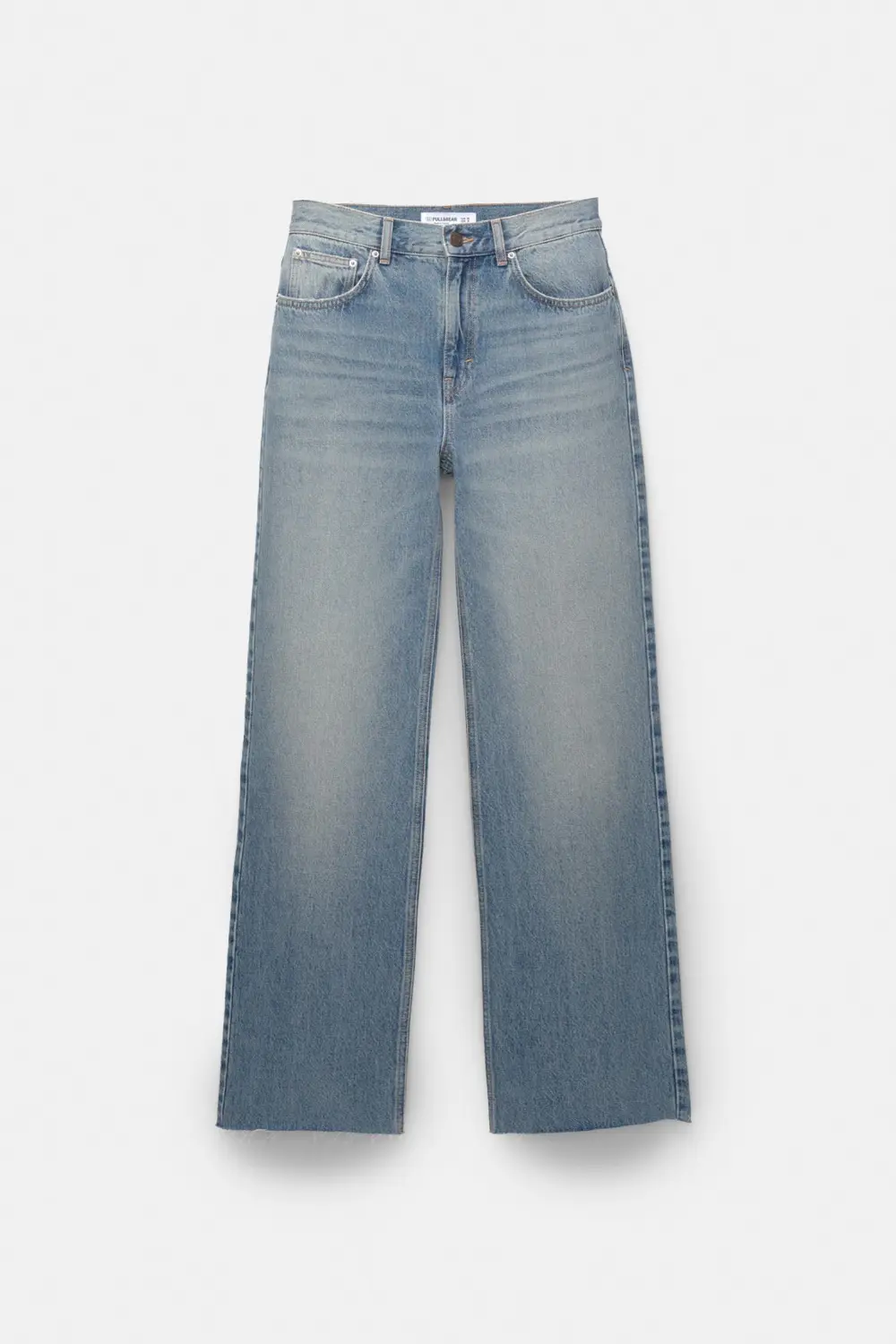 Jeans rectos tiro alto