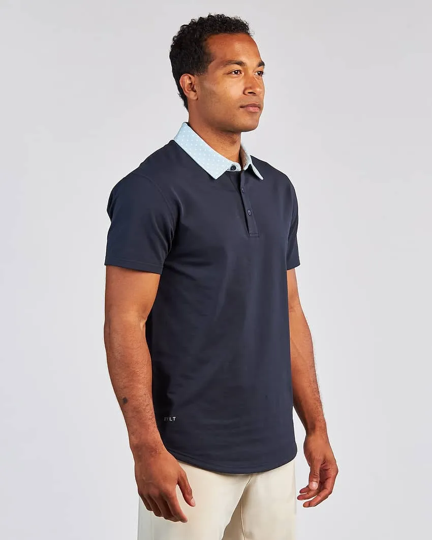 Drop-Cut: Lux Dotted Polo