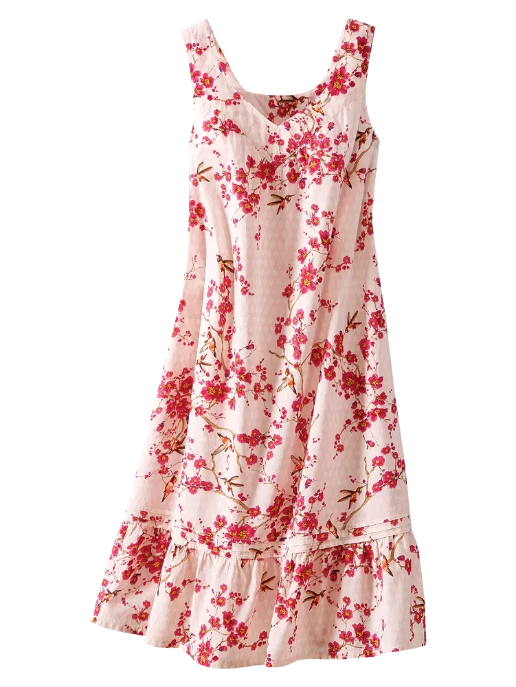 Ella Simone Hummingbird Cotton Lawn Nightgown