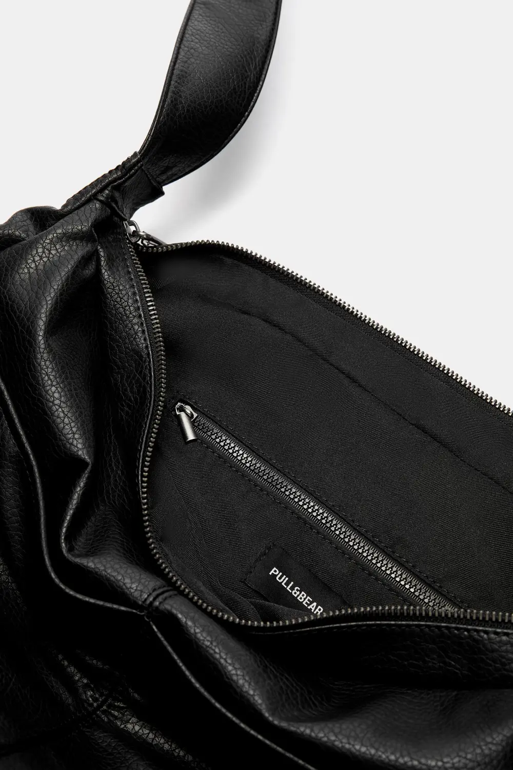 Bolso shopper cross efecto piel