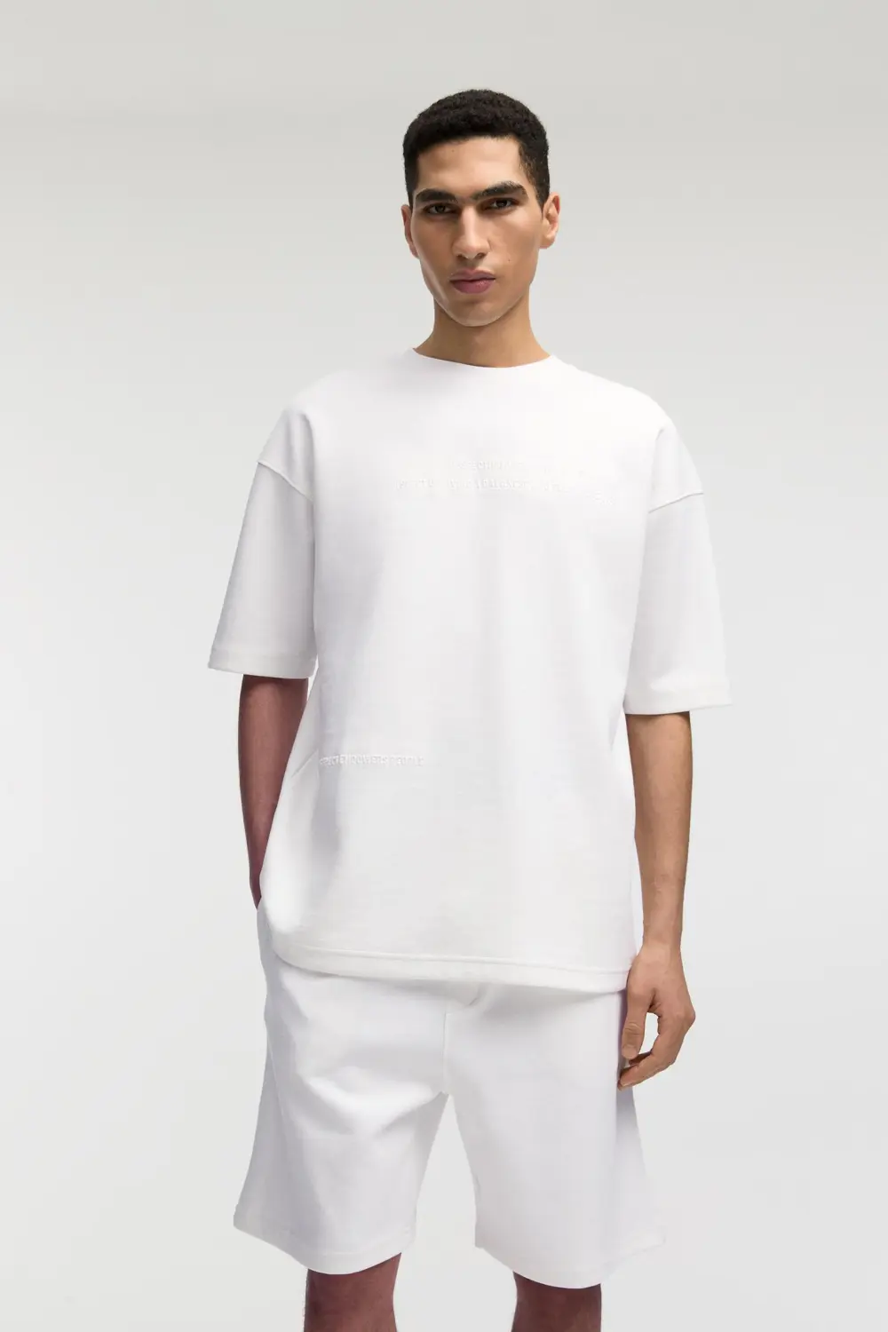 Short sleeve sweatshirt