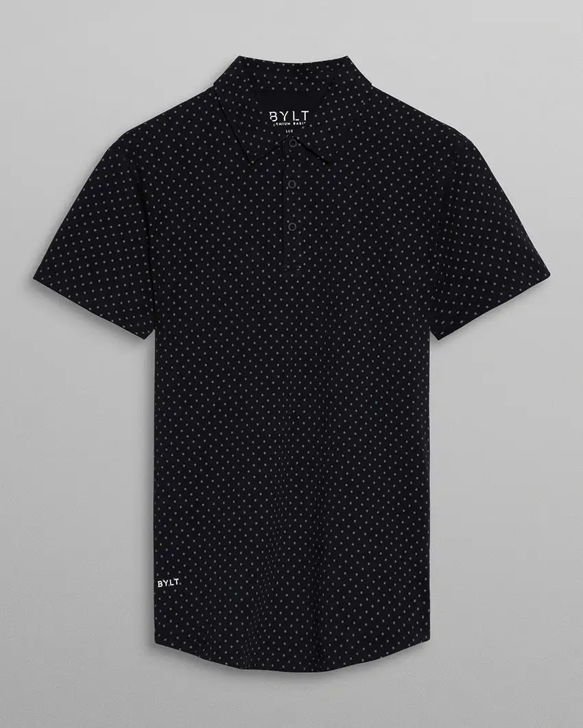 Drop-Cut: Lux Dotted Polo