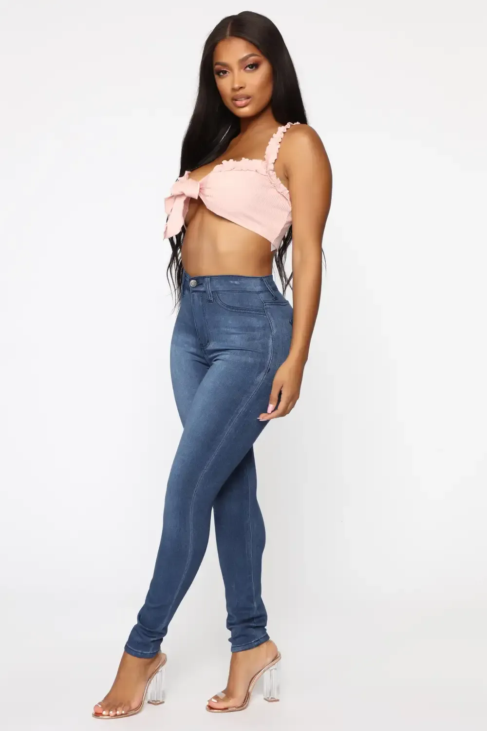 Eva Super Soft Curvy Skinny Jean - Medium Wash
