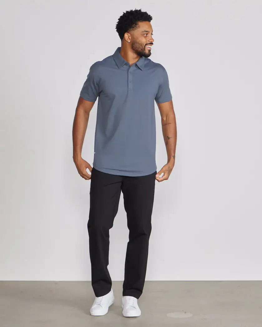 Drop-Cut Polo: Bylt Signature