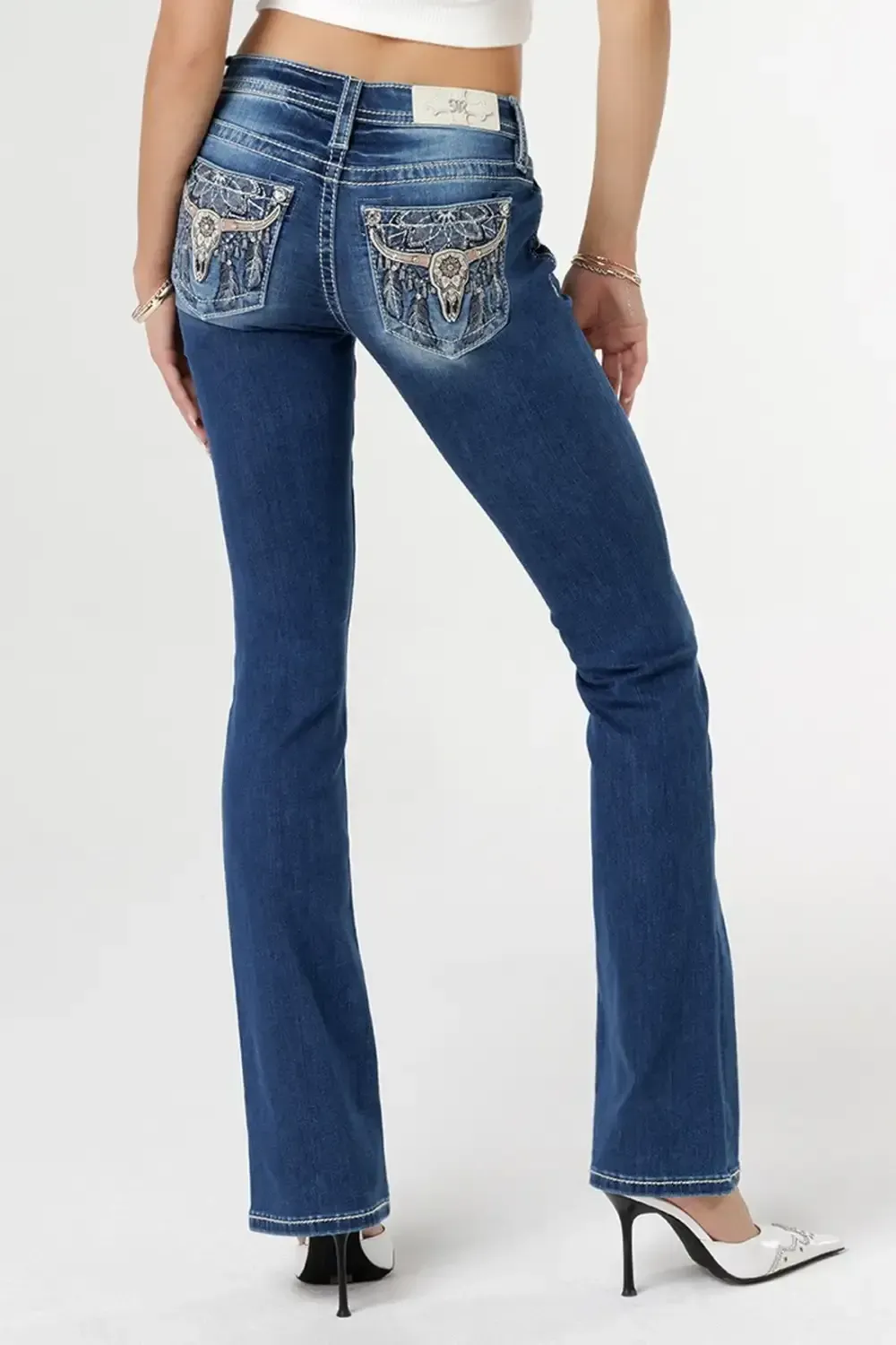 Dreamin' Longhorn Bootcut Jeans