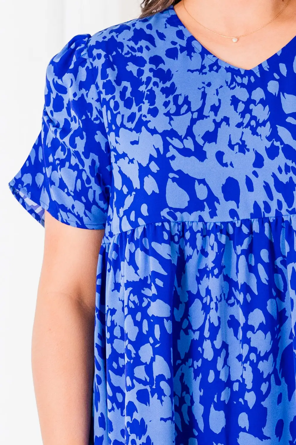 One By One Dress, Blue